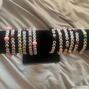 12 pc Taylor swift bracelet set